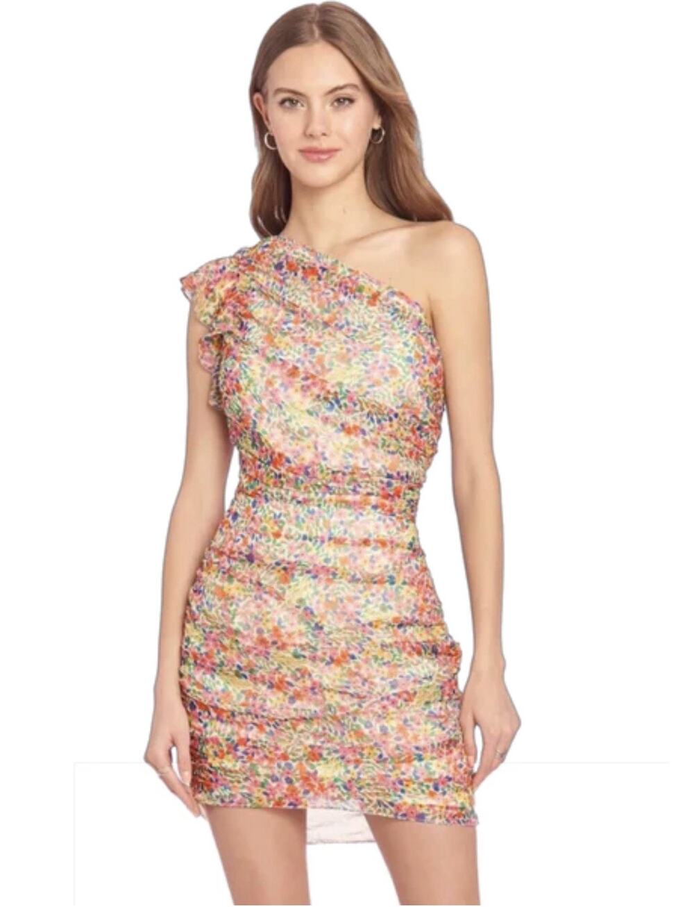 Amanda Uprichard Annora Mini Dress - Florista Mesh